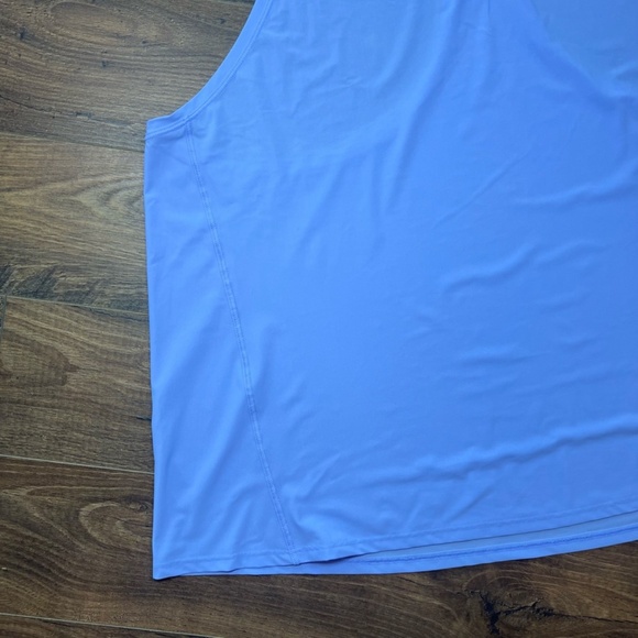 Athleta Women's Ultimate Train Tank Top Blue Racerback Athletic Performance  2XL - Picture 4 of 10